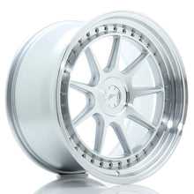 Load image into Gallery viewer, Cerchio in Lega JAPAN RACING JR47 19x10 ET15-40 5H con foratura su misura Silver Machined Face