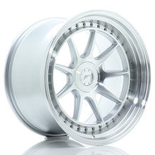 Load image into Gallery viewer, Cerchio in Lega JAPAN RACING JR47 19x11 ET0-25 5H con foratura su misura Silver Machined Face