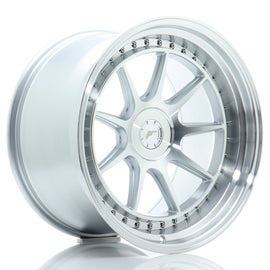 Cerchio in Lega JAPAN RACING JR47 19x11 ET0-25 5H con foratura su misura Silver Machined Face