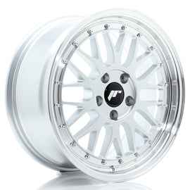 Cerchio in Lega JAPAN RACING JR23 17x8 ET40 5x112 Hyper Silver w/ Machined Lip