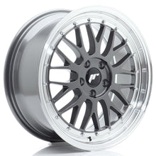 Carica l'immagine nel visualizzatore di Gallery, Cerchio in Lega JAPAN RACING JR23 18x8 ET40 5x112 Hyper Gray w/ Machined Lip