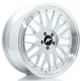 Cerchio in Lega JAPAN RACING JR23 18x8 ET40 5x112 Hyper Silver w/ Machined Lip