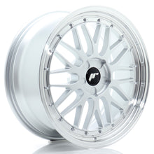 Load image into Gallery viewer, Cerchio in Lega JAPAN RACING JR23 19x8.5 ET20-45 5H con foratura su misura Hyper Silver w/ Machined Lip