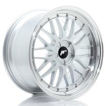 Load image into Gallery viewer, Cerchio in Lega JAPAN RACING JR23 19x9.5 ET20-45 5H con foratura su misura Hyper Silver w/ Machined Lip