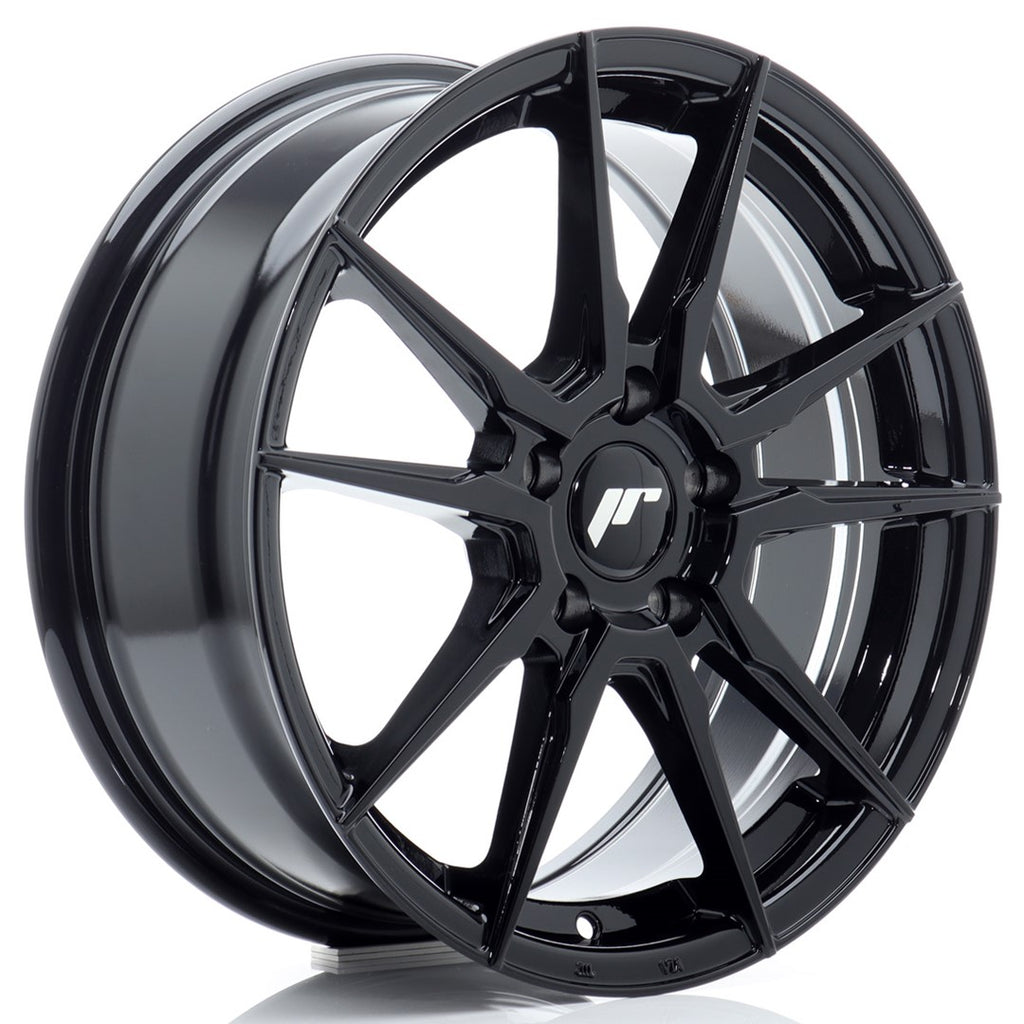 Cerchio in Lega JAPAN RACING JR21 17x7 ET40 5x100 Gloss Black