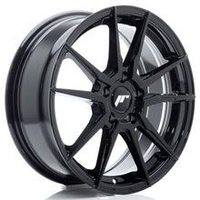 Carica l&#39;immagine nel visualizzatore di Gallery, Cerchio in Lega JAPAN RACING JR21 17x7 ET40 5x100 Gloss Black