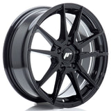 Cerchio in Lega JAPAN RACING JR21 17x7 ET40 5x114 Gloss Black