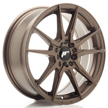 Carica l'immagine nel visualizzatore di Gallery, Cerchio in Lega JAPAN RACING JR21 17x7 ET40 5x100/114 Matt Bronze