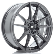 Carica l'immagine nel visualizzatore di Gallery, Cerchio in Lega JAPAN RACING JR21 17x7 ET40 5x108/112 Hyper Gray