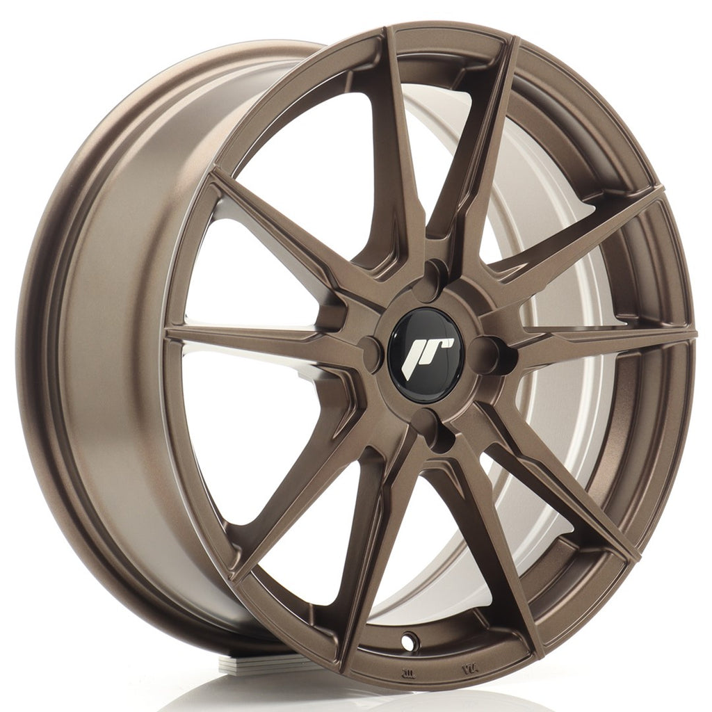 Cerchio in Lega JAPAN RACING JR21 17x7 ET20-40 4H con foratura su misura Matt Bronze