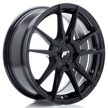 Load image into Gallery viewer, Cerchio in Lega JAPAN RACING JR21 17x7 ET20-40 4H con foratura su misura Gloss Black