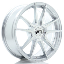 Carica l&#39;immagine nel visualizzatore di Gallery, Cerchio in Lega JAPAN RACING JR21 17x7 ET20-40 con foratura su misura Machined Silver