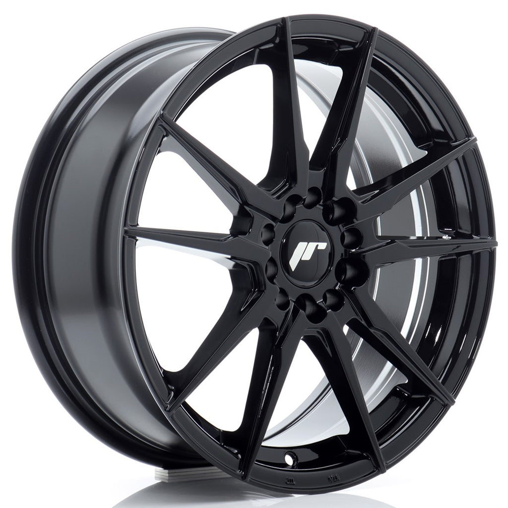 Cerchio in Lega JAPAN RACING JR21 17x7 ET25 4x100/108 Gloss Black