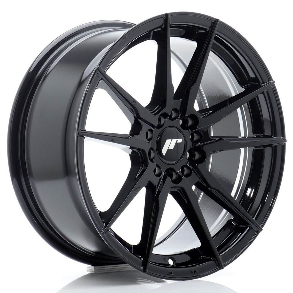 Cerchio in Lega JAPAN RACING JR21 17x8 ET35 4x100/114 Gloss Black