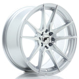 Cerchio in Lega JAPAN RACING JR21 17x8 ET35 4x100/114 Silver Machined Face