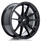 Cerchio in Lega JAPAN RACING JR21 17x8 ET35 5x108/112 Gloss Black