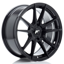 Load image into Gallery viewer, Cerchio in Lega JAPAN RACING JR21 17x8 ET20-35 4H con foratura su misura Gloss Black