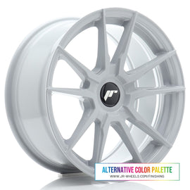 Cerchio in Lega JAPAN RACING JR21 17x8 ET20-35 con foratura su misura Custom Finish