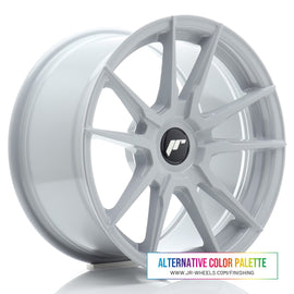 Cerchio in Lega JAPAN RACING JR21 17x9 ET20-45 con foratura su misura Custom Finish