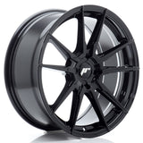 Cerchio in Lega JAPAN RACING JR21 18x8 ET20-40 4H con foratura su misura Glossy Black