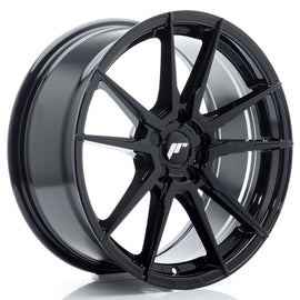Cerchio in Lega JAPAN RACING JR21 18x8 ET36 5x114.3 Gloss Black