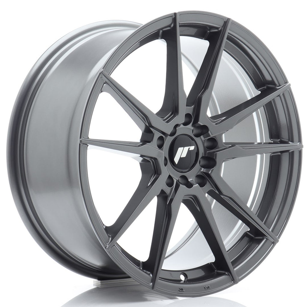 Cerchio in Lega JAPAN RACING JR21 18x8,5 ET35 5x100/120 Hyper Gray
