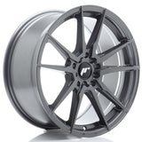 Cerchio in Lega JAPAN RACING JR21 18x8,5 ET35 5x100/120 Hyper Gray