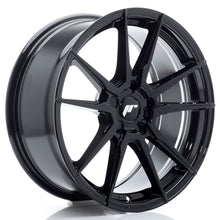 Load image into Gallery viewer, Cerchio in Lega JAPAN RACING JR21 18x8,5 ET20-45 5H con foratura su misura Gloss Black