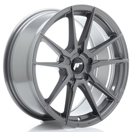 Cerchio in Lega JAPAN RACING JR21 18x8,5 ET35 5x112 Hyper Gray
