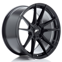 Load image into Gallery viewer, Cerchio in Lega JAPAN RACING JR21 18x9,5 ET20-40 5H con foratura su misura Gloss Black