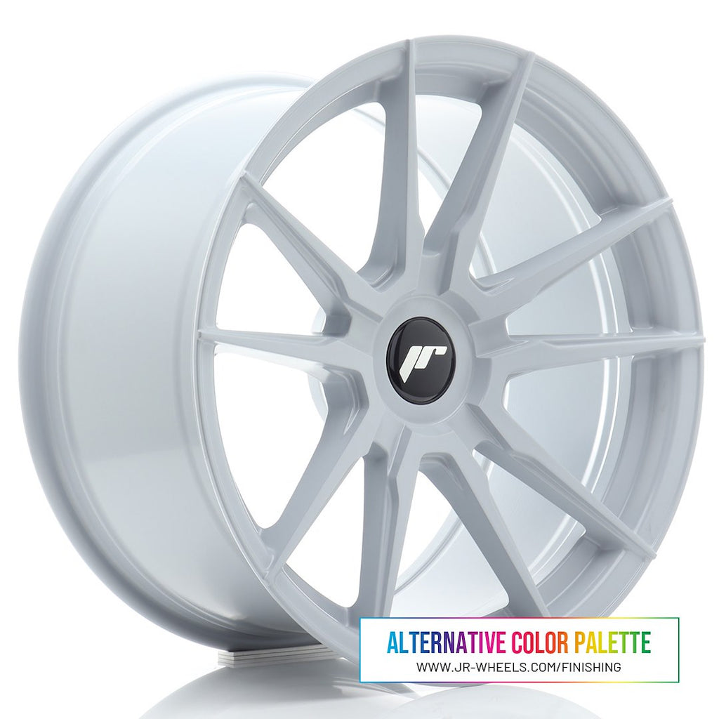 Cerchio in Lega JAPAN RACING JR21 18x9.5 ET20-40 con foratura su misura Custom Finish