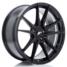 Carica l&#39;immagine nel visualizzatore di Gallery, Cerchio in Lega JAPAN RACING JR21 19x8.5 ET35 5x112 Gloss Black