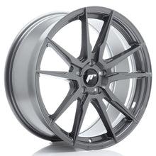 Carica l&#39;immagine nel visualizzatore di Gallery, Cerchio in Lega JAPAN RACING JR21 19x8.5 ET45 5x112 Hyper Gray