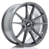 Cerchio in Lega JAPAN RACING JR21 19x8.5 ET45 5x112 Hyper Gray