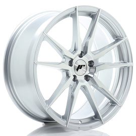 Cerchio in Lega JAPAN RACING JR21 19x8.5 ET45 5x112 Silver Machined Face