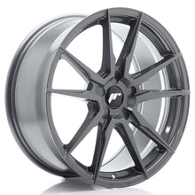Carica l&#39;immagine nel visualizzatore di Gallery, Cerchio in Lega JAPAN RACING JR21 19x8,5 ET20-45 5H con foratura su misura Hyper Gray