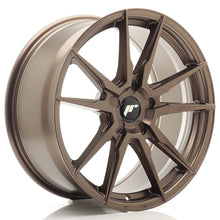 Load image into Gallery viewer, Cerchio in Lega JAPAN RACING JR21 19x8,5 ET20-45 5H con foratura su misura Matt Bronze