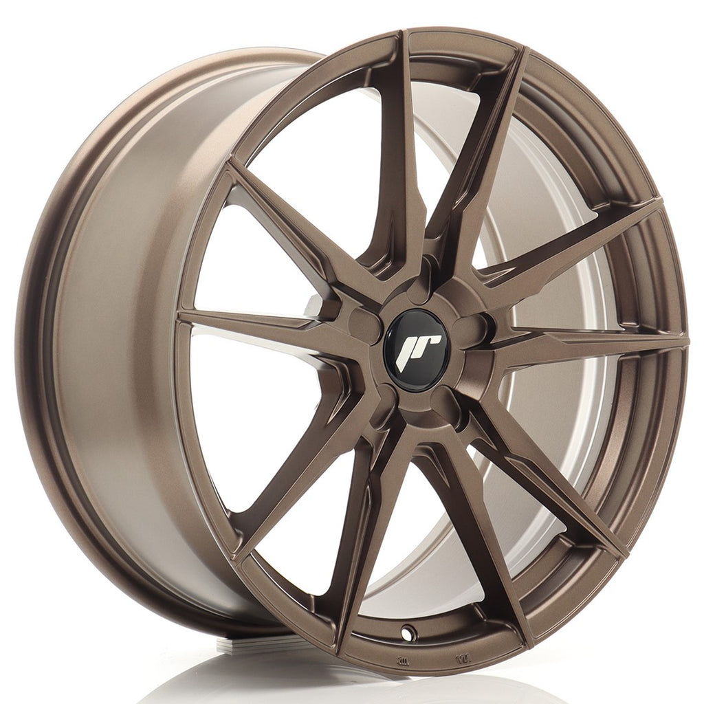 Cerchio in Lega JAPAN RACING JR21 19x8,5 ET20-45 5H con foratura su misura Matt Bronze