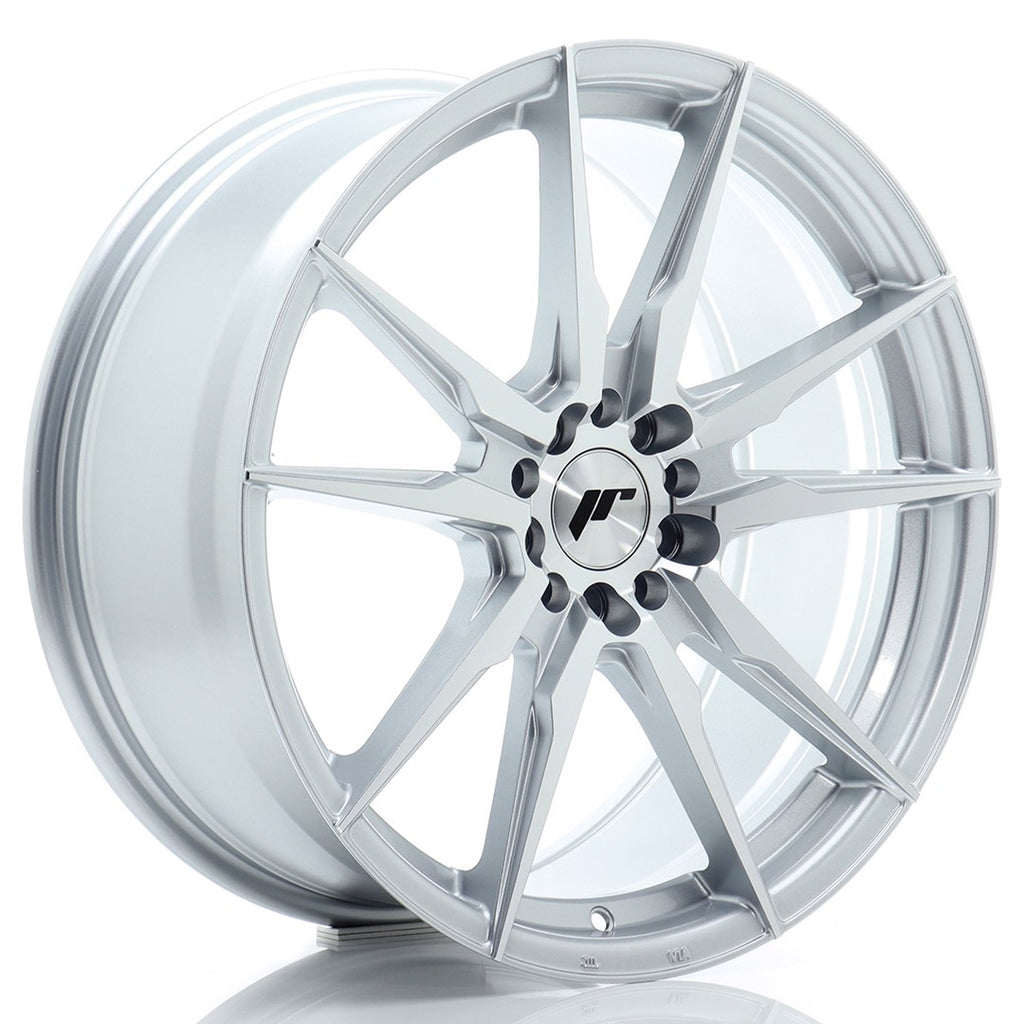 Cerchio in Lega JAPAN RACING JR21 19x8,5 ET45 5x112/114 Silver Machined Face