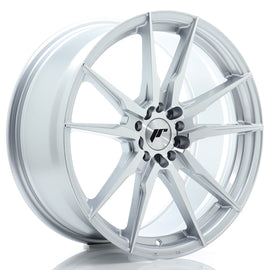 Cerchio in Lega JAPAN RACING JR21 19x8.5 ET45 5x112/114 Silver Machined Face