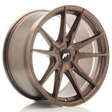 Carica l&#39;immagine nel visualizzatore di Gallery, Cerchio in Lega JAPAN RACING JR21 19x9.5 ET20-45 5H con foratura su misura Matt Bronze
