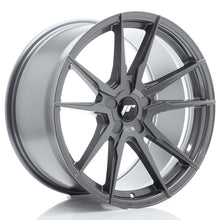 Load image into Gallery viewer, Cerchio in Lega JAPAN RACING JR21 19x10 ET20-51 5H con foratura su misura Hyper Gray