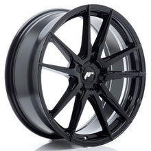 Load image into Gallery viewer, Cerchio in Lega JAPAN RACING JR21 20x8 ET20-40 5H con foratura su misura Glossy Black