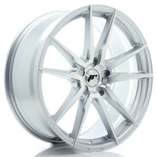 Carica l&#39;immagine nel visualizzatore di Gallery, Cerchio in Lega JAPAN RACING JR21 20x8 ET20-40 5H con foratura su misura Silver Machined Face