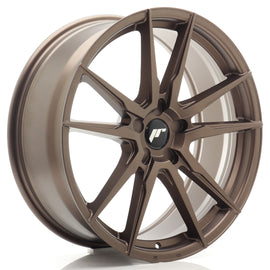 Cerchio in Lega JAPAN RACING JR21 20x8,5 ET35 5x112 Matt Bronze