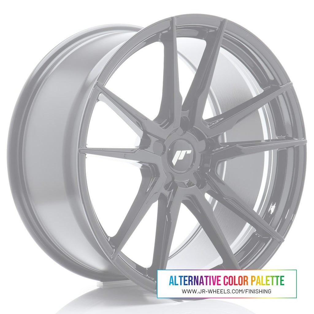 Cerchio in Lega JAPAN RACING JR21 20x9 ET20-35 5H con foratura su misura Custom Finish