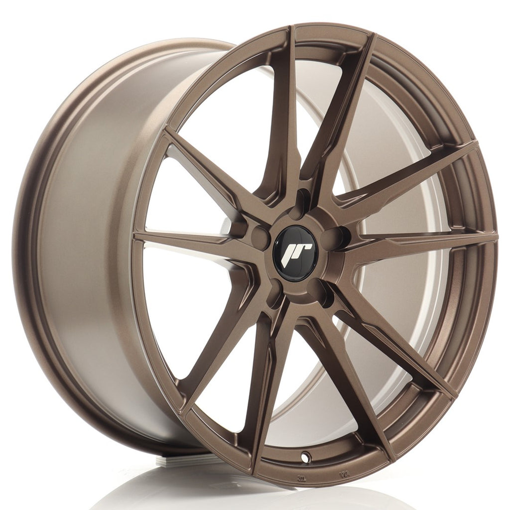 Cerchio in Lega JAPAN RACING JR21 20x9,5 ET22-40 5H con foratura su misura Matt Bronze