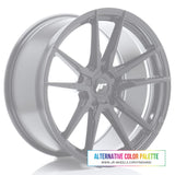 Cerchio in Lega JAPAN RACING JR21 20x10 ET20-48 5H con foratura su misura Custom Finish