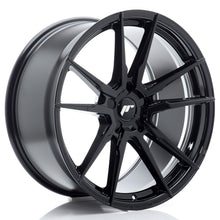 Load image into Gallery viewer, Cerchio in Lega JAPAN RACING JR21 20x10 ET20-48 5H con foratura su misura Gloss Black