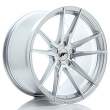 Carica l&#39;immagine nel visualizzatore di Gallery, Cerchio in Lega JAPAN RACING JR21 20x11 ET15-45 5H con foratura su misura Silver Machined Face